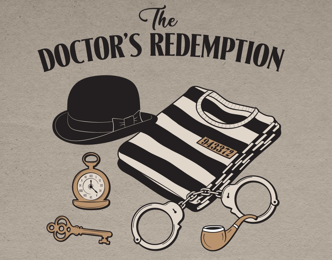 Doctor's Redemption escape room illustration