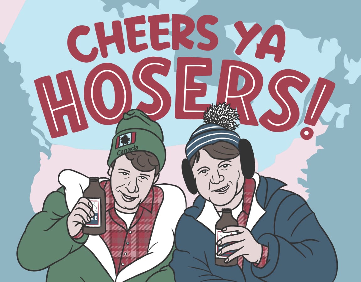 Hosers Canada Day design