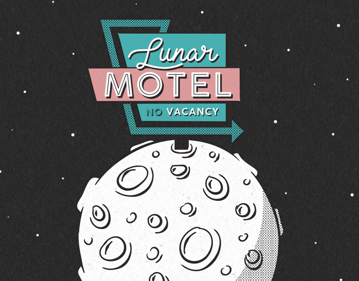 Lunar Motel illustration