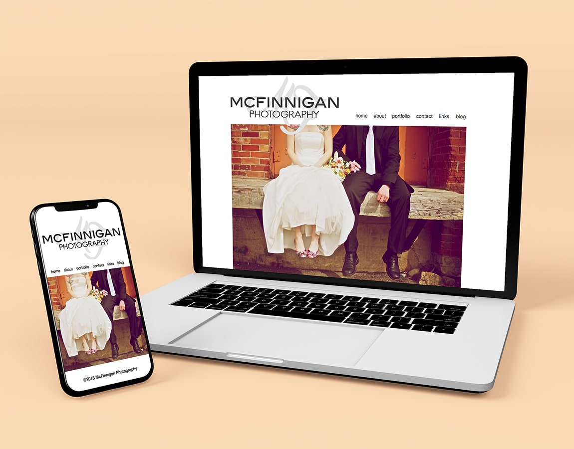 McFinnigan Photography website design